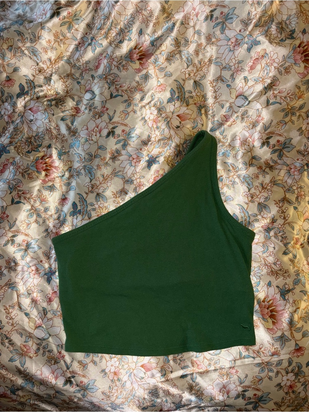 PINK Victoria's Secret Green Scoop Tank